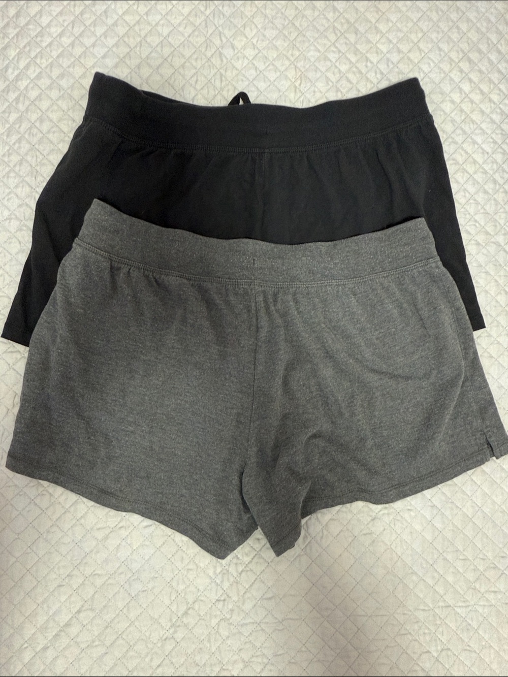 DSG Women's Athletic Lounge Shorts - Gray & Black - Picture 3 of 3